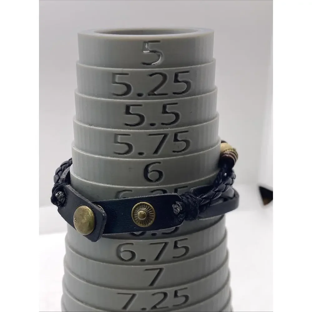 Womens Black Leather Wood Bead Butterfly Watch New Battery
